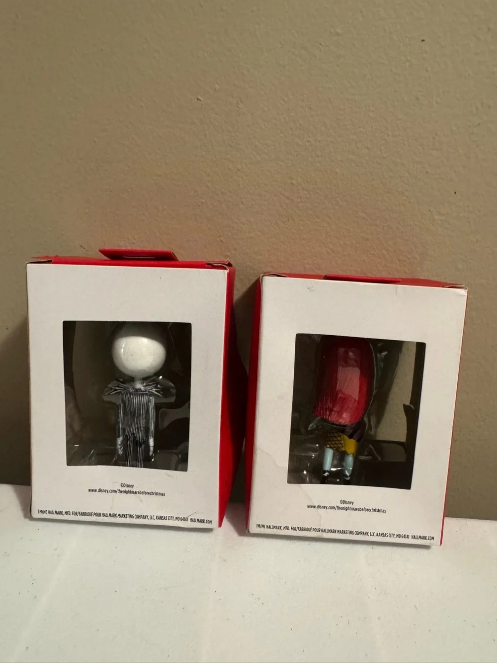 Christmas Ornaments Bundle Of 2 Disney The Nightmare Before Christmas Jack&Sally